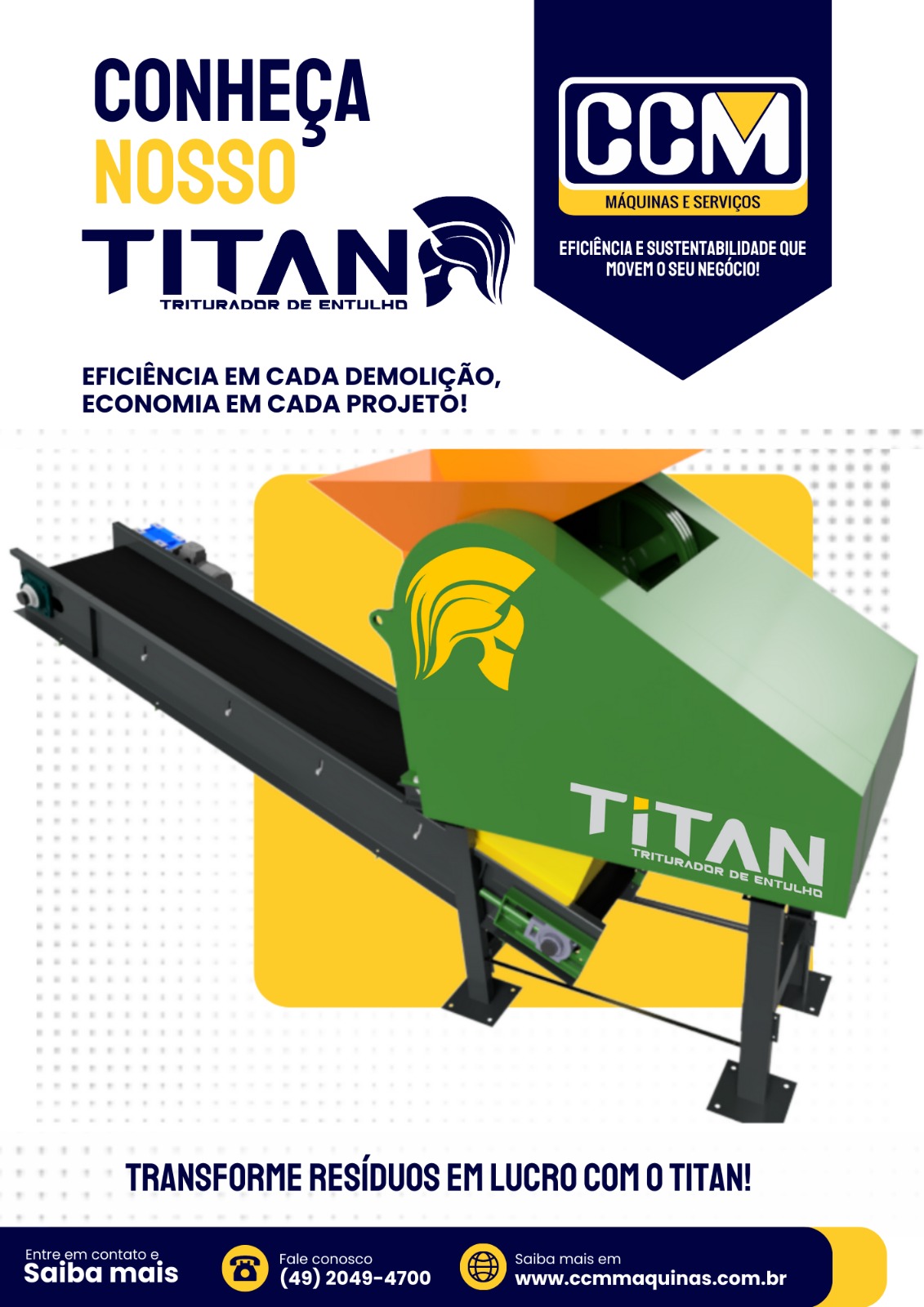 TITAN - triturador de entulho 